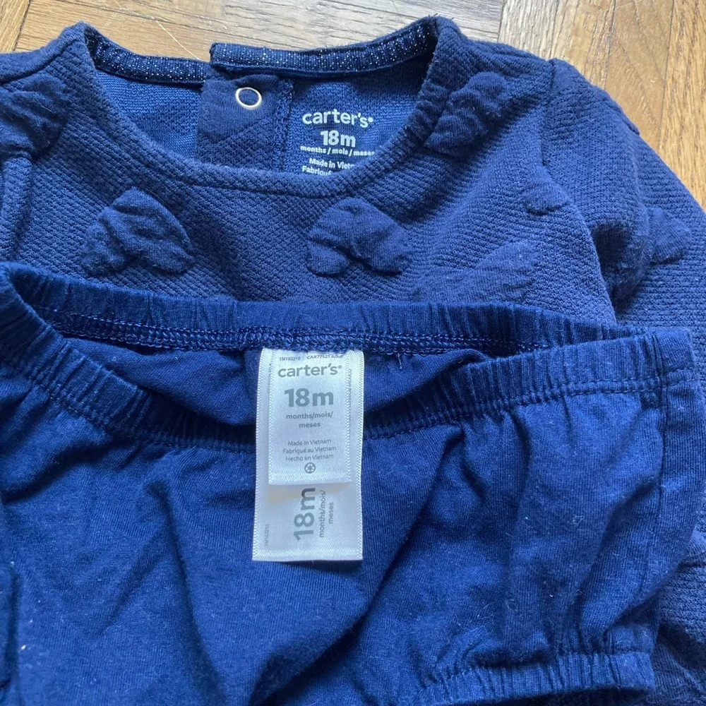 Carter's Blue Heart Dress